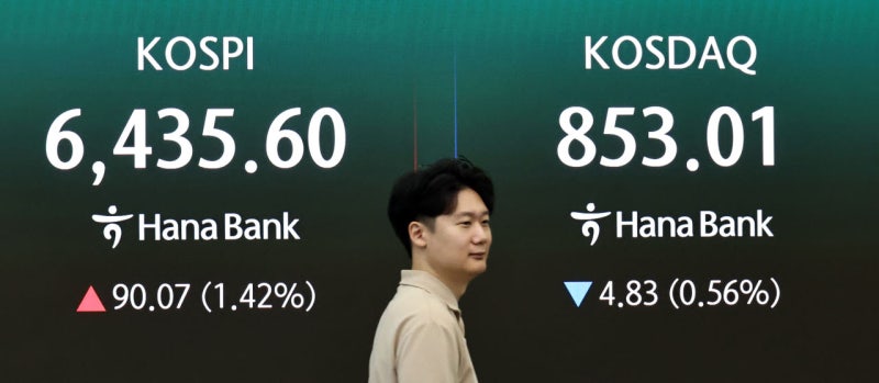 [속보]삼전닉스 7%대↑…<b>코스피</b> 4%대 급등에 '<b>매수 사이드카</b>'