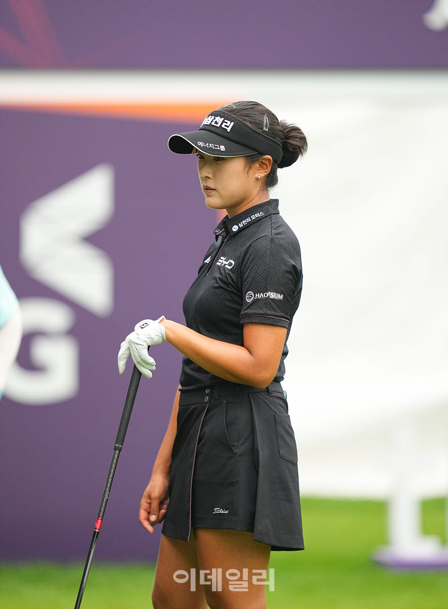 [골프IN화보] 김민주, 1라운드 경기 장면 '제15회 KG 레이디스 오픈'