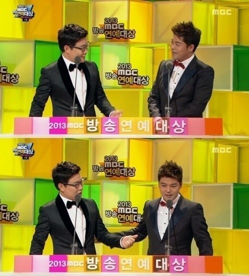 ‘MBC 연예대상’ <b>전현무</b>, 최원영-<b>심이영 열애</b>에 “혈압 올라” 발끈