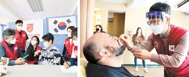 <b>우크라</b> 고려인 난민 “한국봉사단 따뜻한 손길 감사”