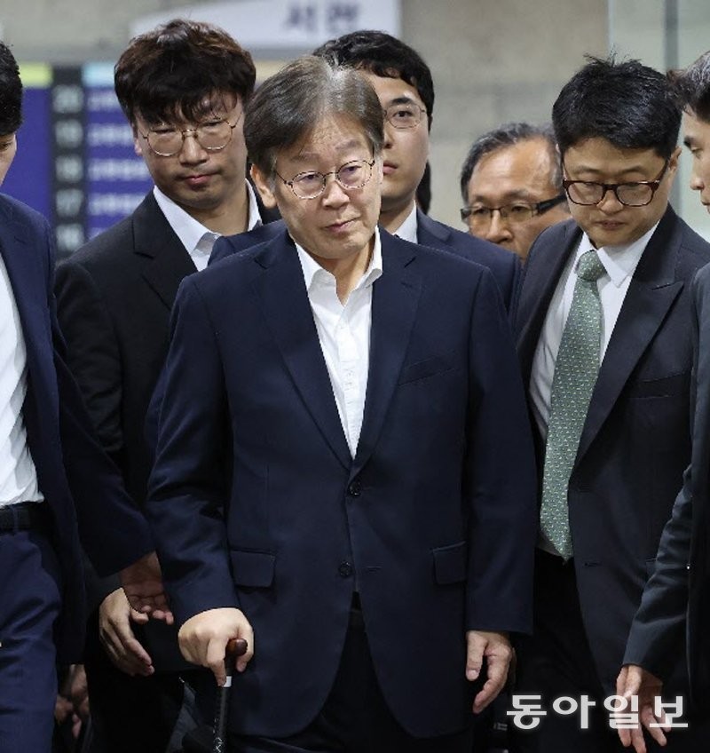 法 “이재명 ‘위증교사’ 의혹, 대장동 등과 따로 심리”…李측 병합요구 거부