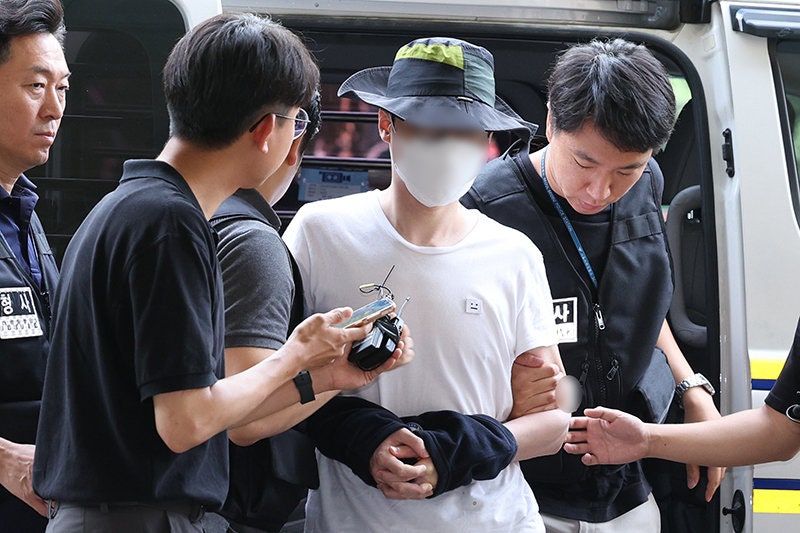[속보]‘<b>일본도</b> 살인’ <b>피의자</b> “피해자에게 미안한 마음 없다”
