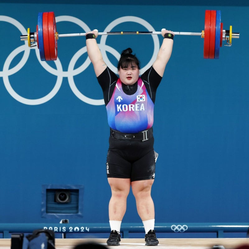 ‘포스트 <b>장미란</b>’ <b>박혜정</b>,<b>역도</b> 여자 81 초과급 은메달
