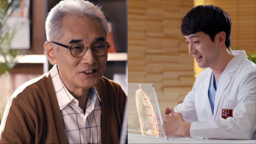  국내 홈 헬스케어는 아직 시작 단계로 평가된다. 홈 헬스케어를 활성화하려면 법적, 제도적 정비와 함께 사회적 합의가 절대적으로 필요하다. 홈 헬스케어가 본격화했을 때 가상의 모습. 고려대 의료원 제공
