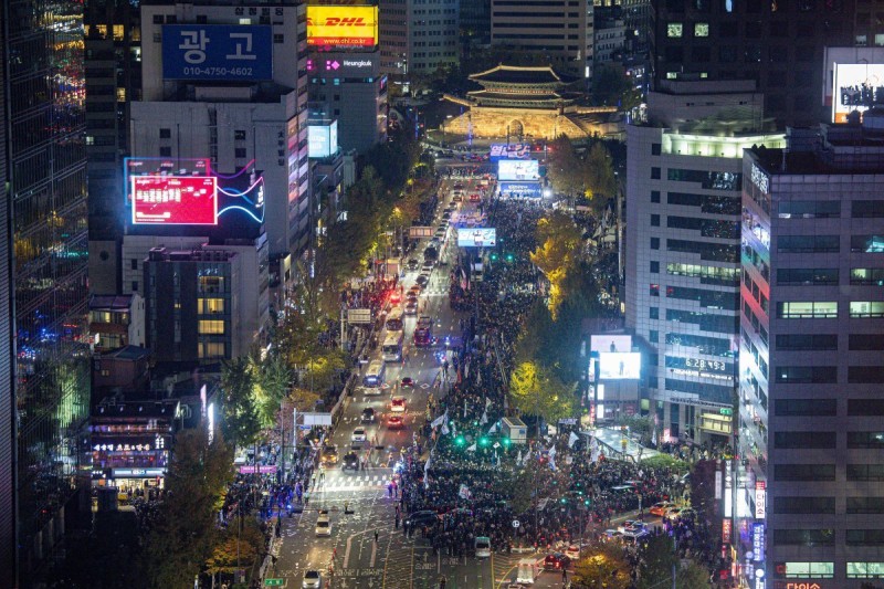서울 <b>광화문</b>·<b>시청</b> 일대 대규모 <b>집회</b>…교통혼잡 예상