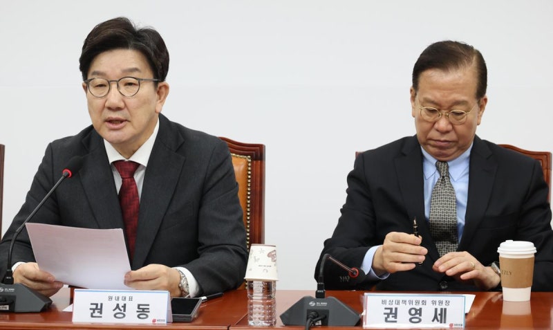 <b>권영세</b> “<b>개헌</b>안 마련해 대선때 <b>국민투표</b> 부치는 방안 추진”
