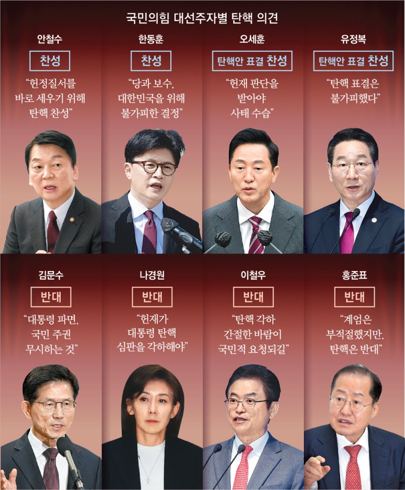 반탄 주자 ‘尹心 마케팅’… 나경원측 “역할 당부”  김문수 “전화 격려”
