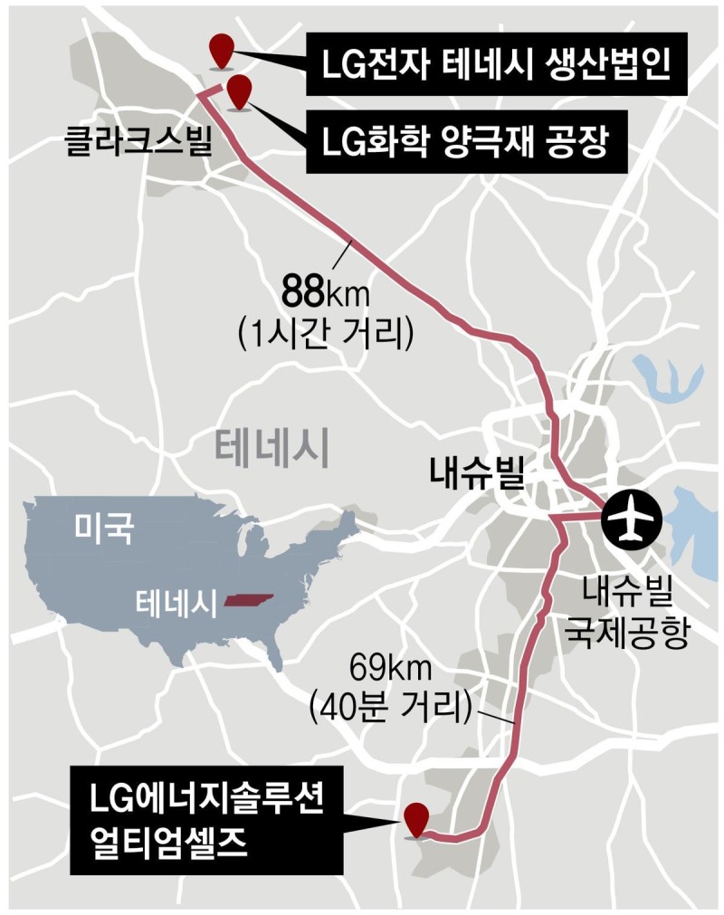 테네시주에 ‘등대 공장’ 만든 LG, 美 첫 양극재 공장도 연말 가동