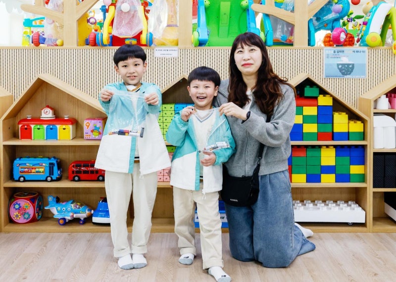 “폐건전지 모아서 장난감 빌렸어요”