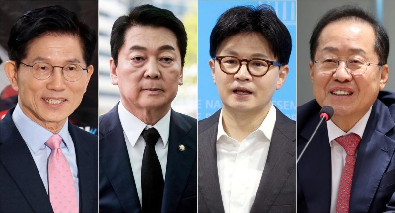 김문수 안철수 한동훈 홍준표 국힘 1차 <b>경선</b> 통과