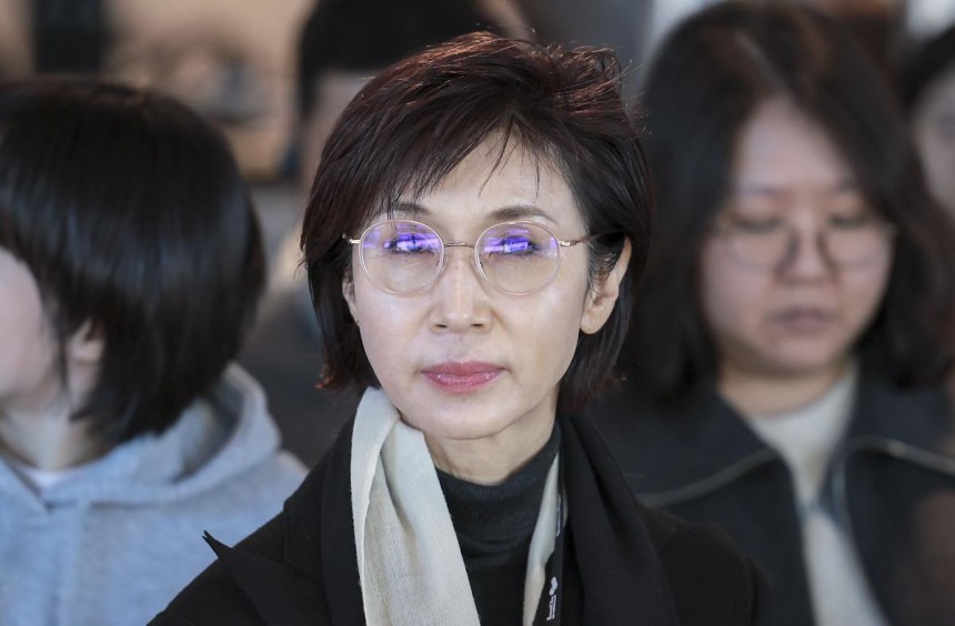 노소영 아트센터나비 관장이 22일 서울 종로구 아트코리아랩에서 열린 2024 아트코리아랩 페스티벌에서 참석해 있다.2024.11.22.서울=뉴시스