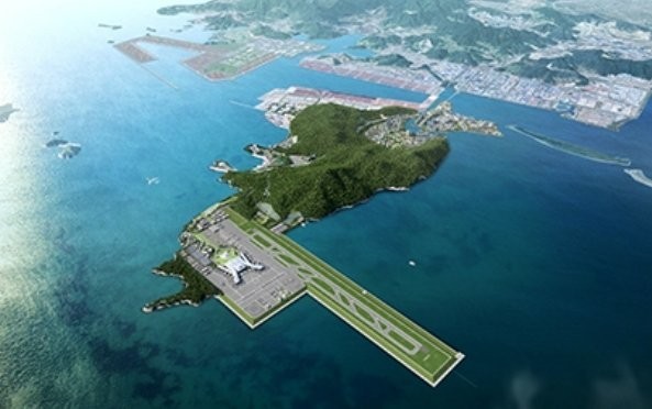 국토부 “가덕도 신공항 공사, 현대건설과 계약 중단”