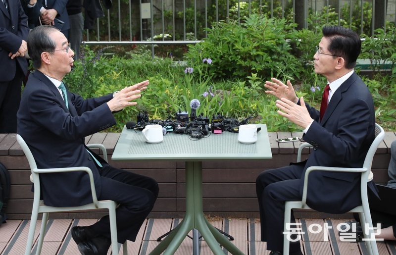 ‘단일화 파국’ 치닫는 김문수·한덕수·국힘