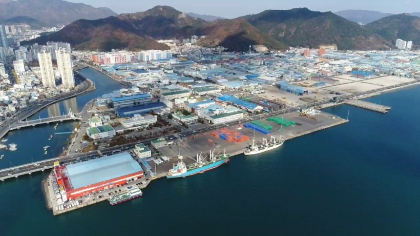 마산자유무역지역 국가산업단지 전경.(사진=경남도 제공) 2025.05.09.&#160;뉴시스