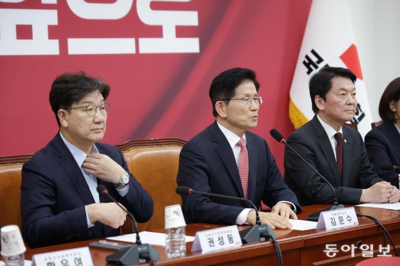 사실상 물건너간 김문수 ‘反明 빅텐트’