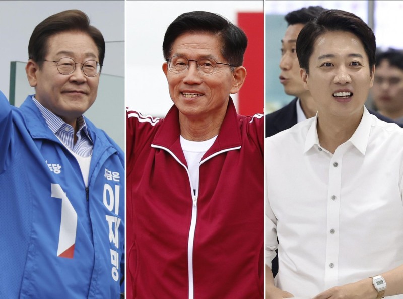 <b>투표 독려</b> 나선 후보들…李 ‘내란 심판’ 金 ‘괴물 독재 저지’ 李 ‘...