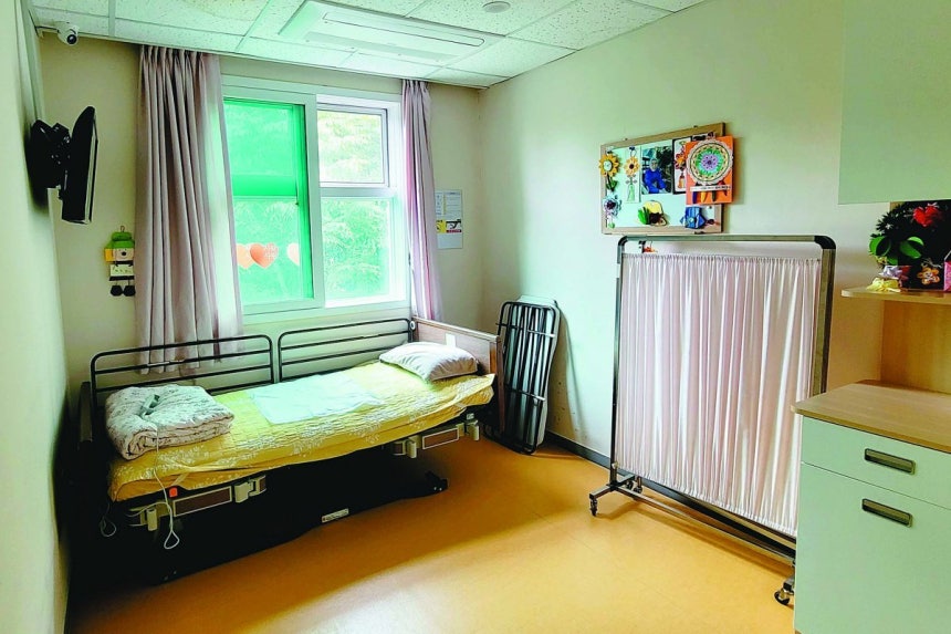 치매센터 1인실.