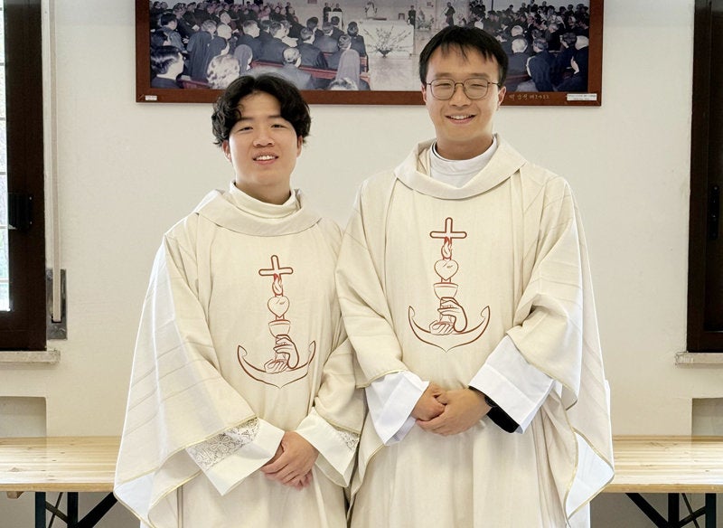 교황, 伊 유학 한국인 부제 2명에 직접 사제품