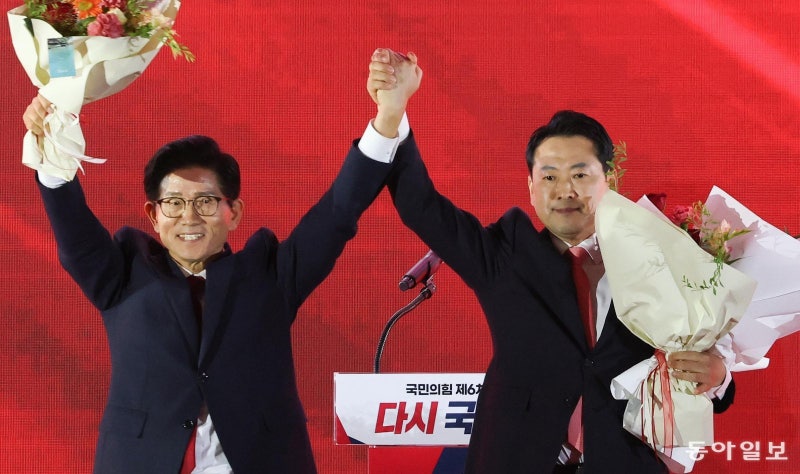 ‘반탄’ 김문수-장동혁 국힘 당대표 결선… “도로 친윤당”