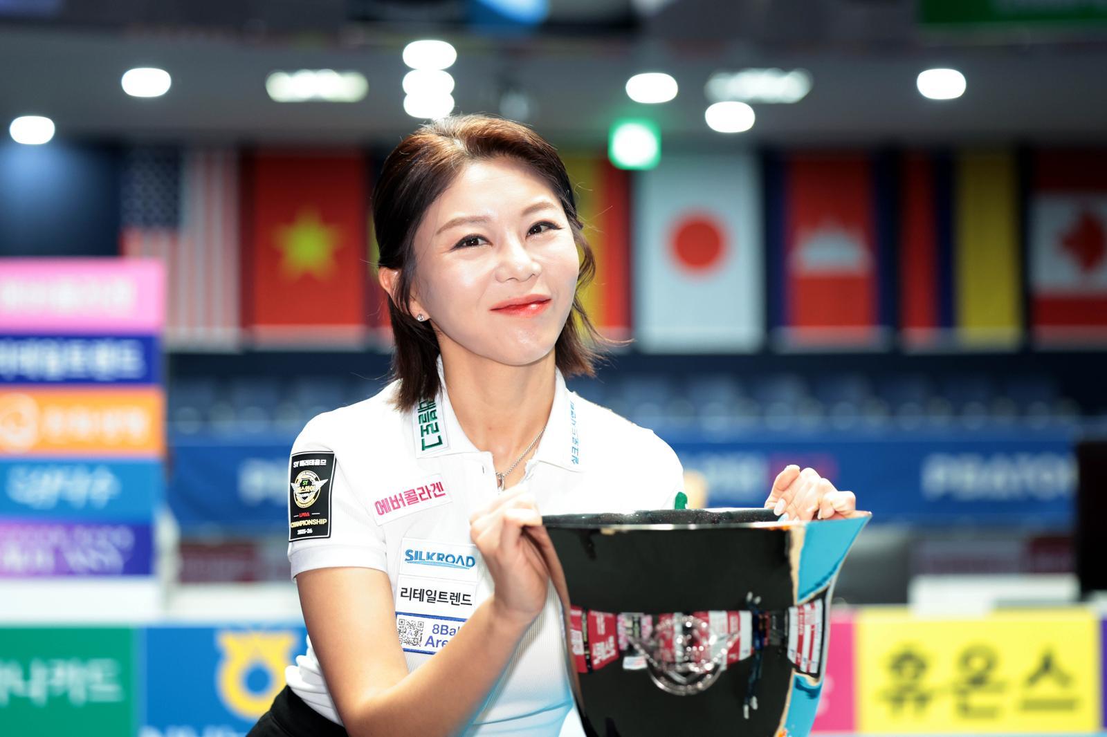 ‘마녀’ <b>김가영</b>, ‘캄보디아 특급’ 피아비 꺾고 여자프로당구 통산 1...