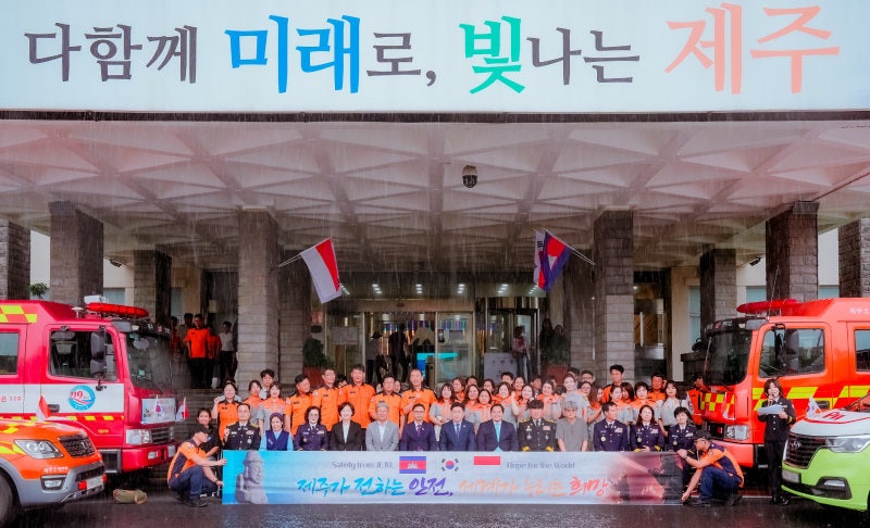 제주 소방차, 인니-캄보디아 불 끄러 간다