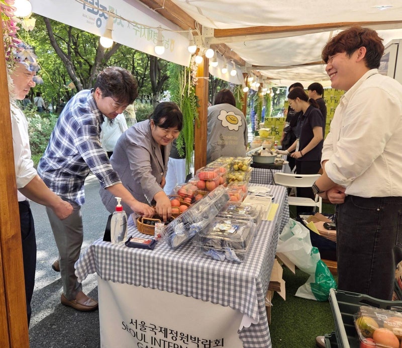 농협경제지주, <b>서울국제정원박람회 서로장터</b> 운영