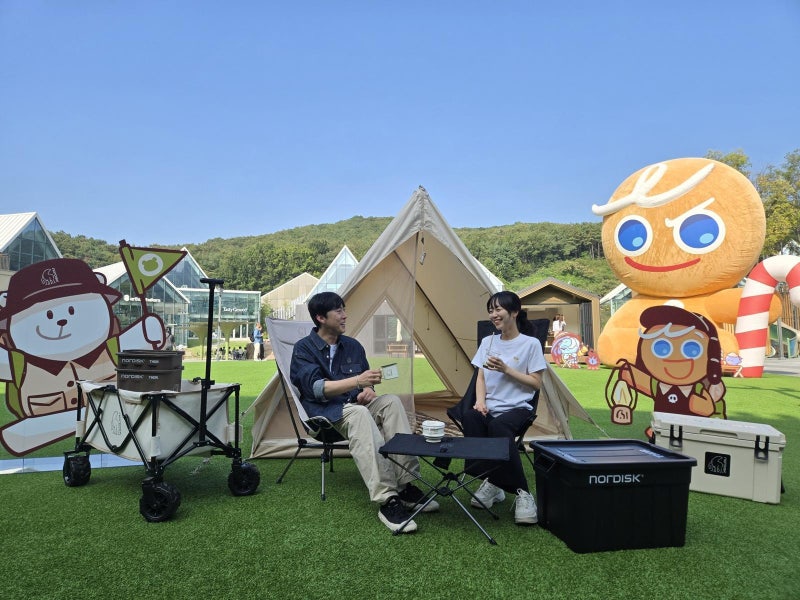 쿠키런-노르디스크 만나 캠핑 팝업스토어