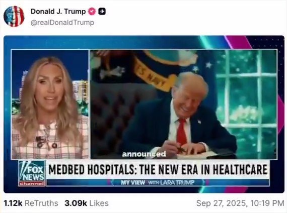 자신의 SNS에 ‘AI 딥페이크 영상’ 올린 트럼프