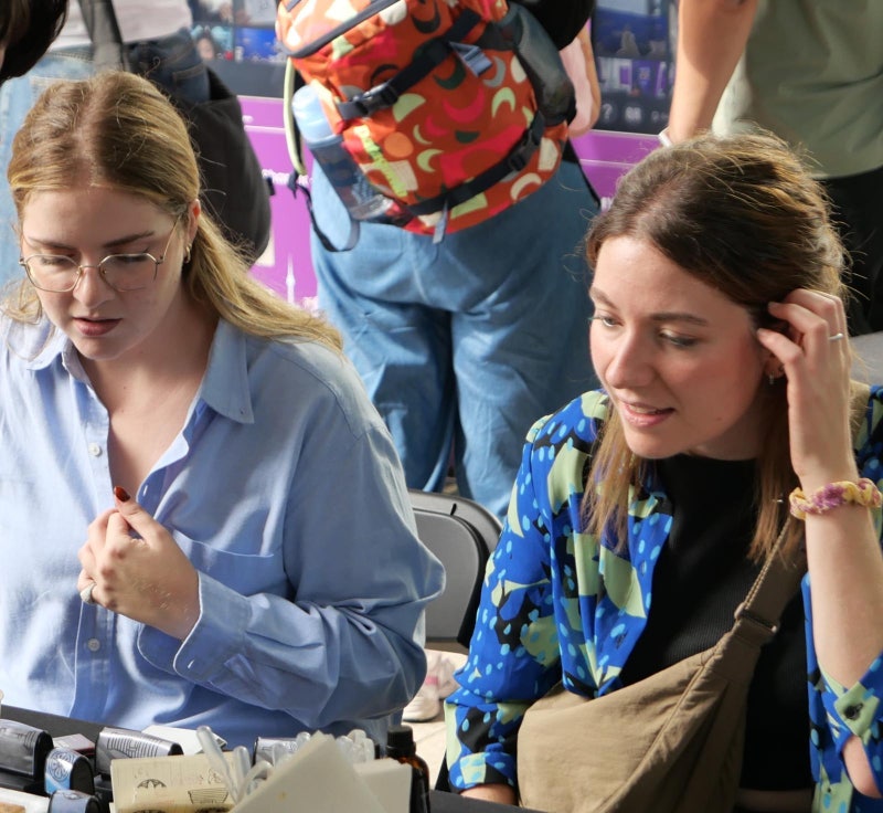 ‘케데헌’ 성지 중앙박물관 한류 부스에 외국인 관광객 환호