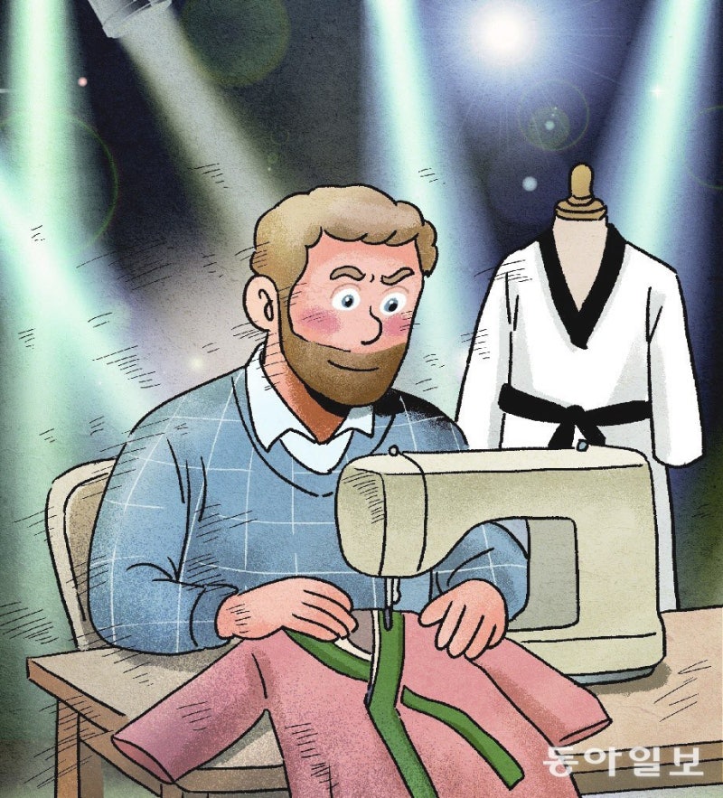 BBC 리얼리티쇼에 등장한 한복과 태권도복[폴 카버 한국 블로그]