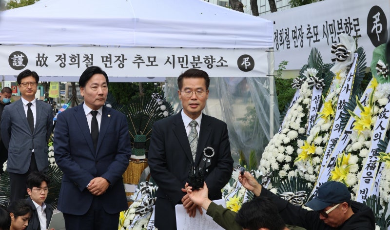 숨진 양평 공무원측 “특검, 사실과 다른 허위진술 강요” 주장