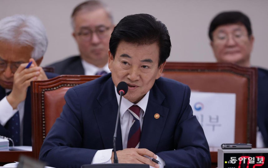 정동영 통일부 장관이 14일 국회 외교통일위원회 국정감사에서&#160;발언하고 있다. 박형기 기자 oneshot@donga.com