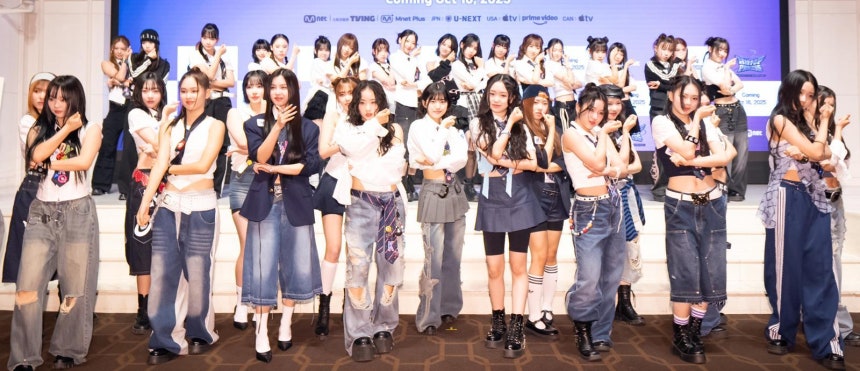 한일 합작 힙합 걸그룹 프로젝트 ‘언프리티 랩스타: 힙팝 프린세스’ 참가자들. CJ ENM 제공