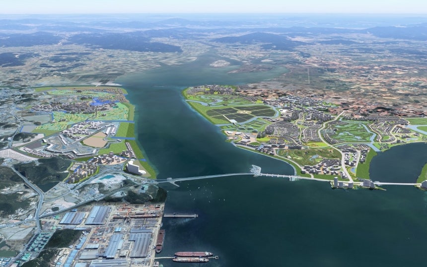 해남군 솔라시도 기업도시. 해남군 제공