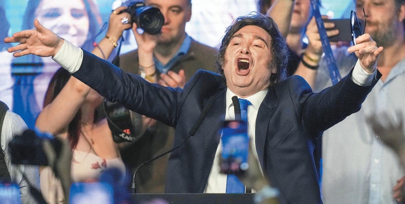 트럼프, 돈으로 노골적 개입… 밀레이 중간선거 압승