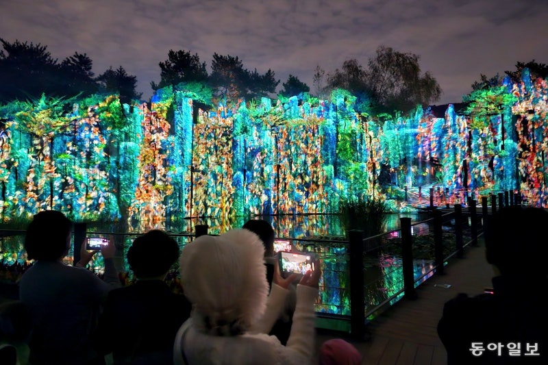 부천 자연생태공원에 1.5km 미디어아트