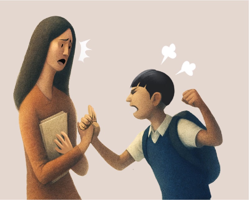 맞은 교사가 병가 내 학생 피하는 현실