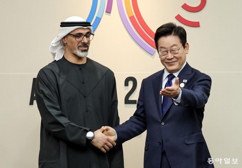 李 “UAE, 강력한 전통 우방국” 칼리드 “韓 소프트파워에 감명”