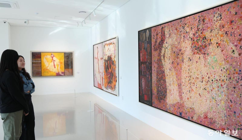 21일까지 근현대미술 거장 김흥수 화백 회고전