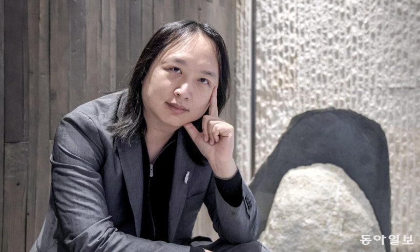 오드리 탕 전 대만 디지털 장관이 지난달 28일 서울 중구 더플라자 호텔에서 동아일보와 인터뷰를 갖고 있다.  송은석 기자  silverstone@donga.com