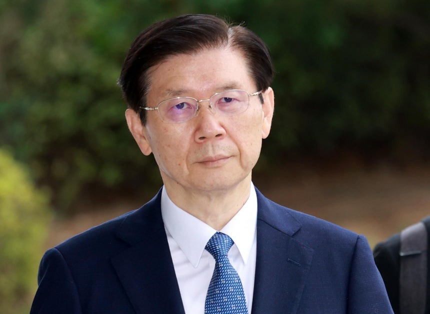 이영환 기자 = 박종준 전 경호처장이 조사를 받기 위해 14일 오전 서울 서초구 서울고검에 마련된 내란 특검 사무실로 향하고 있다. 2025.07.14.&#160;[서울=뉴시스]