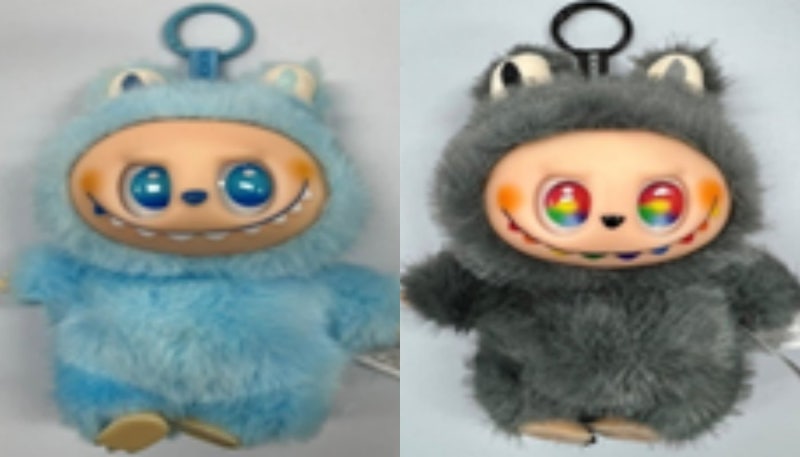 짝퉁 ‘라부부 키링’ 발암물질 범벅, 기준치 344배