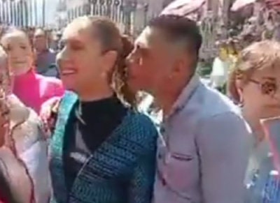 멕시코 女대통령, 대낮 거리서 성추행 당해