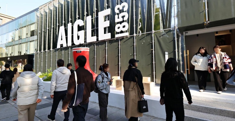 한남동 패션거리에 팝업스토어