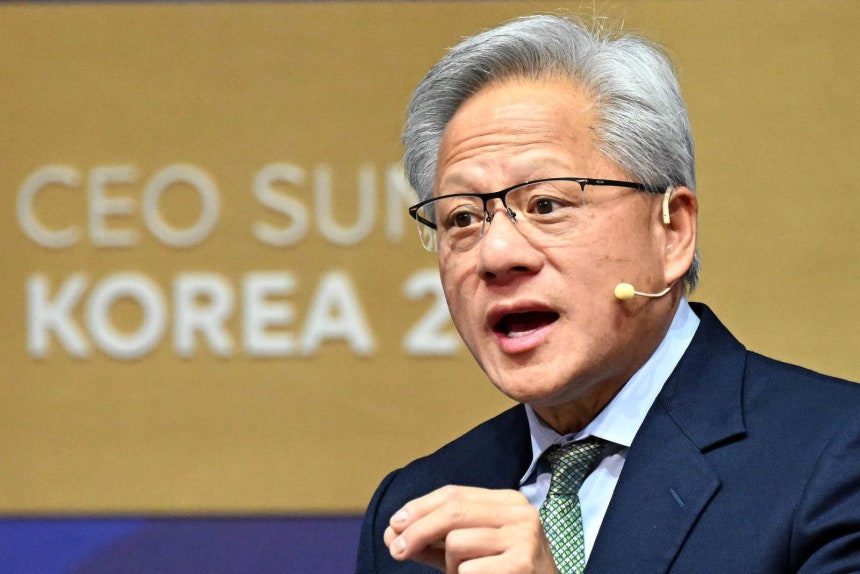 젠슨 황 엔비디아 최고경영자(CEO). 동아DB