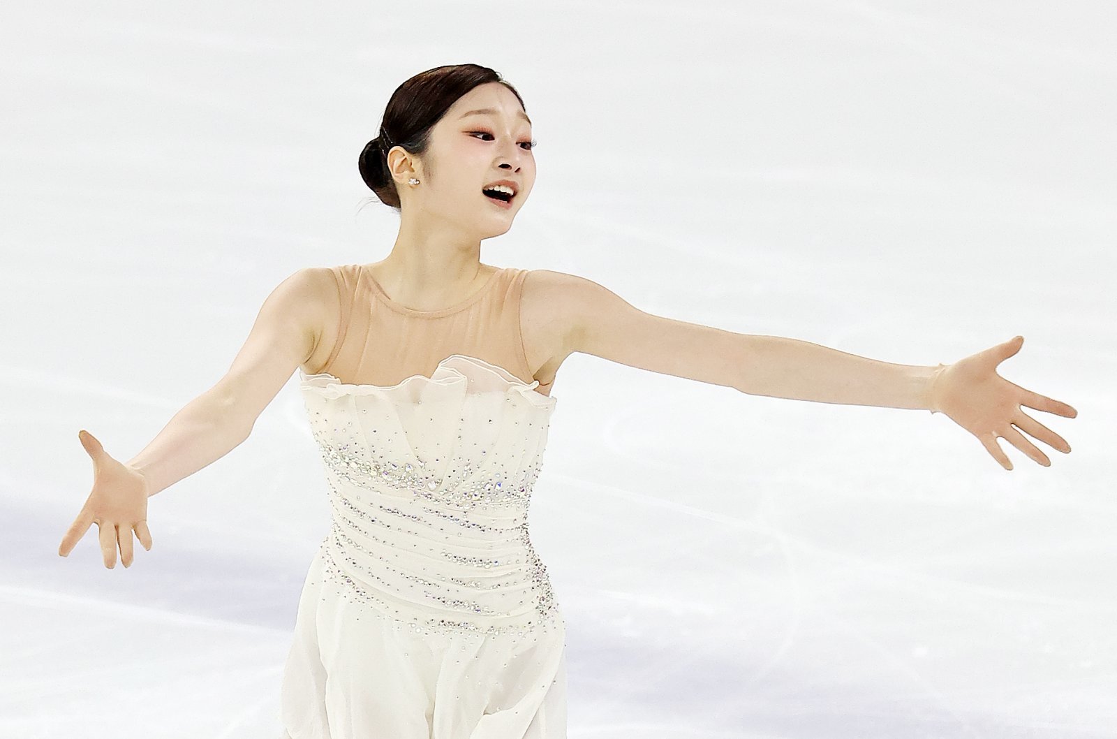 女피겨 신지아, 밀라노 올림픽 선발 1차전 역전 우승