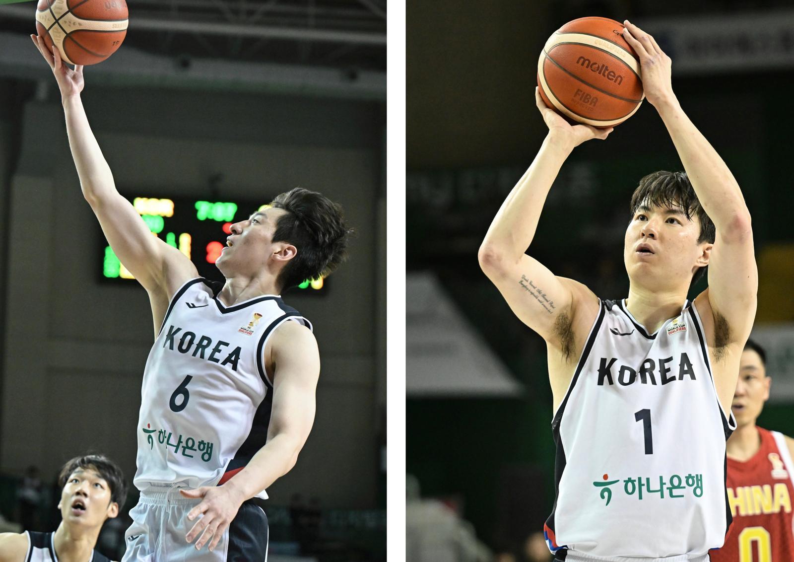 남자농구, 12년만에 ‘만리장성’ 두번 연속 넘었다