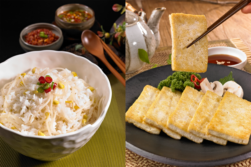 한국인의‘소울 푸드’콩나물밥과 두부전의 모습.게티이미지