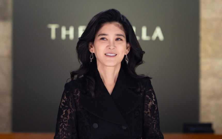 이부진 호텔신라 대표이사 사장이 20일 오전 서울 중구 호텔신라 장충사옥에서 열린 정기 주주총회를 마친 뒤 건물을 나서고 있다.2025.03.20 뉴시스