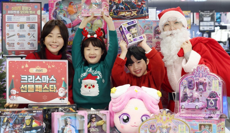 이마트에서 “해피 크리스마스”